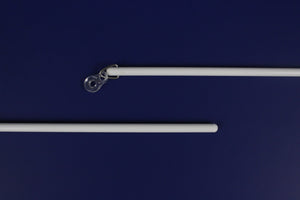 72"  Fiberglass Batons with S.S. "D" Ring and Adapter