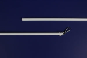 60"  Fiberglass Batons with S.S. "D" Ring and S.S. Snap