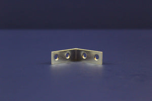 1 1/2" x 1 1/2" x 1/2" Zinc Angle Bracket