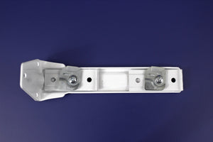 6" Double, Extra Long Wall Bracket, White