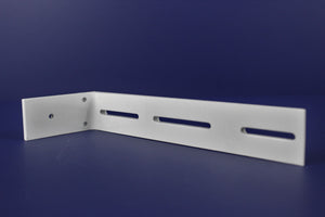 Aluminum Triple Bracket, White